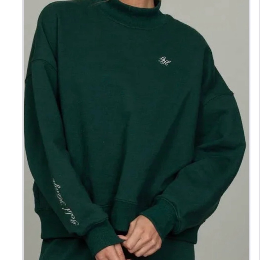 Dark Green Women's Sweatshirt